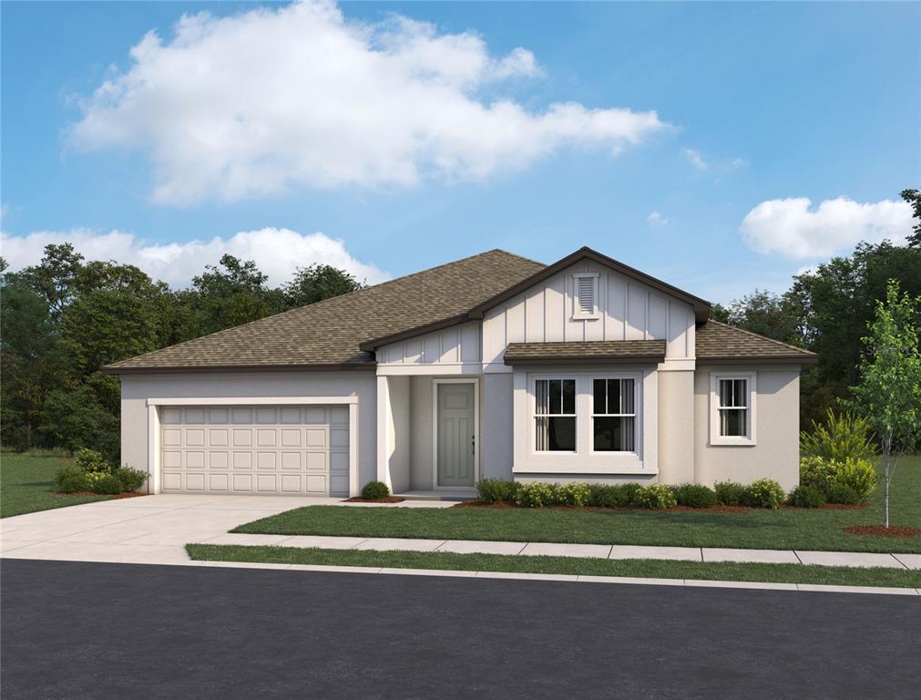 10037 Hidden Hammock Loop Parrish, FL 34221 - Photo 1 of 19 a front view of a house with a yard