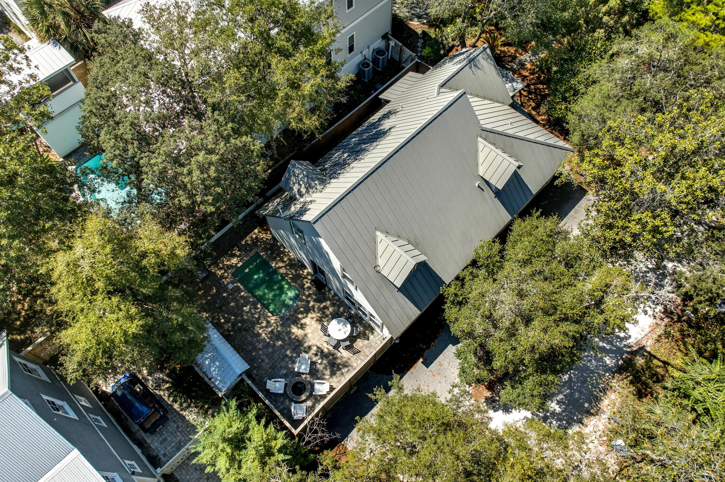 144 Hickory Street Santa Rosa Beach, FL 32459 - Photo 60 of 60 an aerial view of house with yard