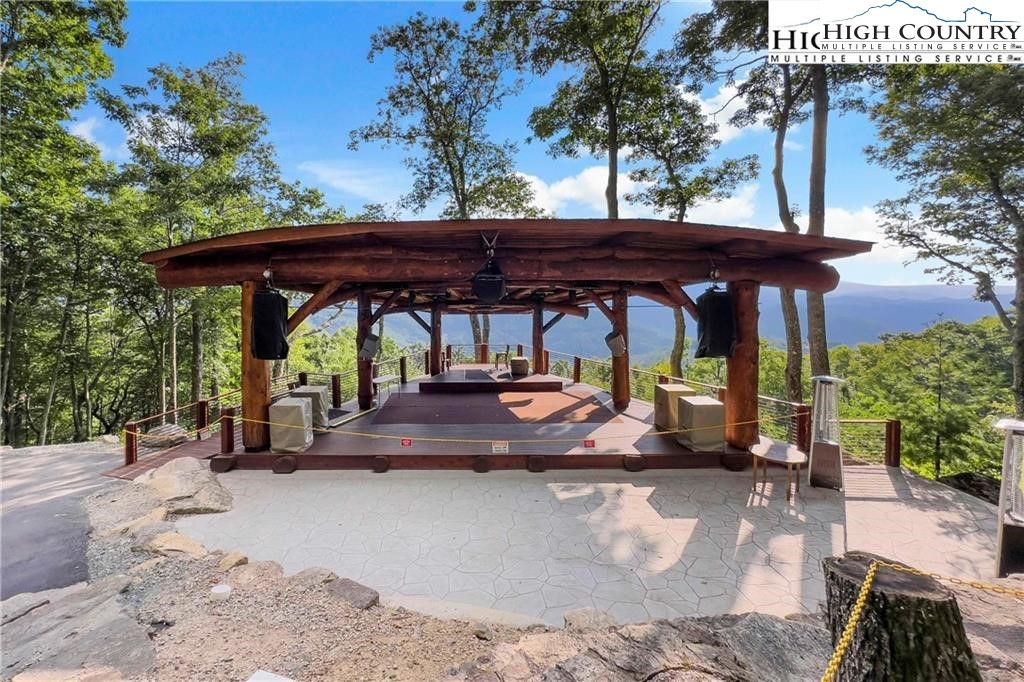 80 Lands End Trail Banner Elk, NC 28604 - Photo 17 of 31 a view of a wooden deck with a backyard