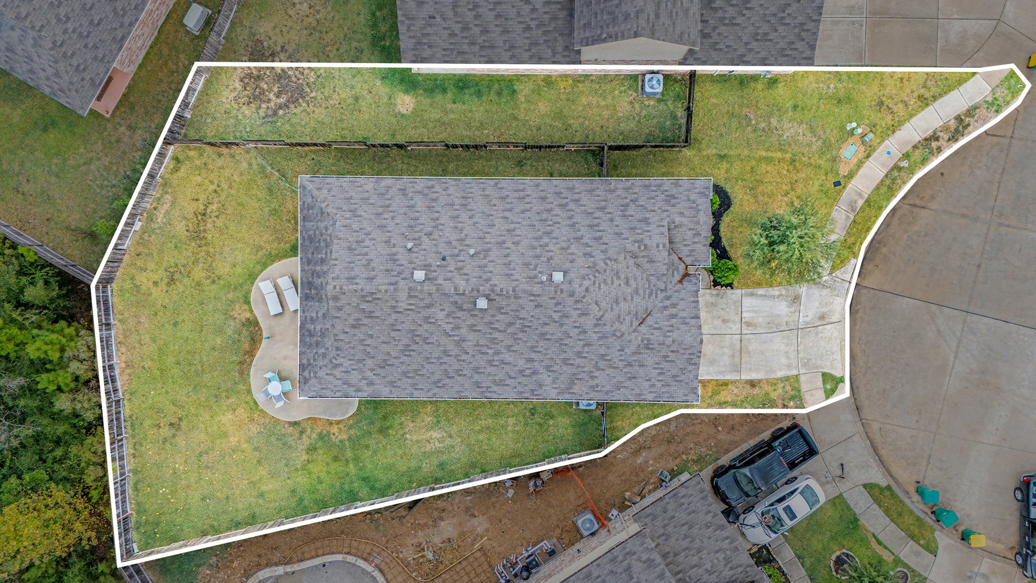 14106 Locke Point Court Conroe, TX 77384 - Photo 34 of 34 Aerial of the Property Line