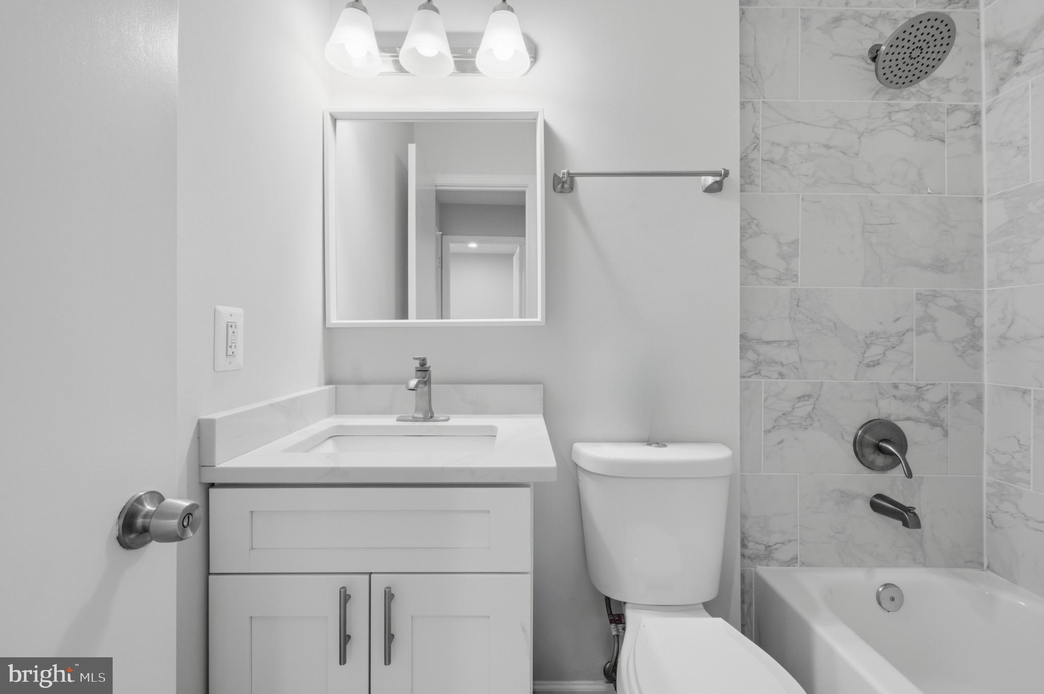 2917 Seminole Road Woodbridge, VA 22192 - Photo 11 of 44 Sleek modern bathroom with elegant finishes.