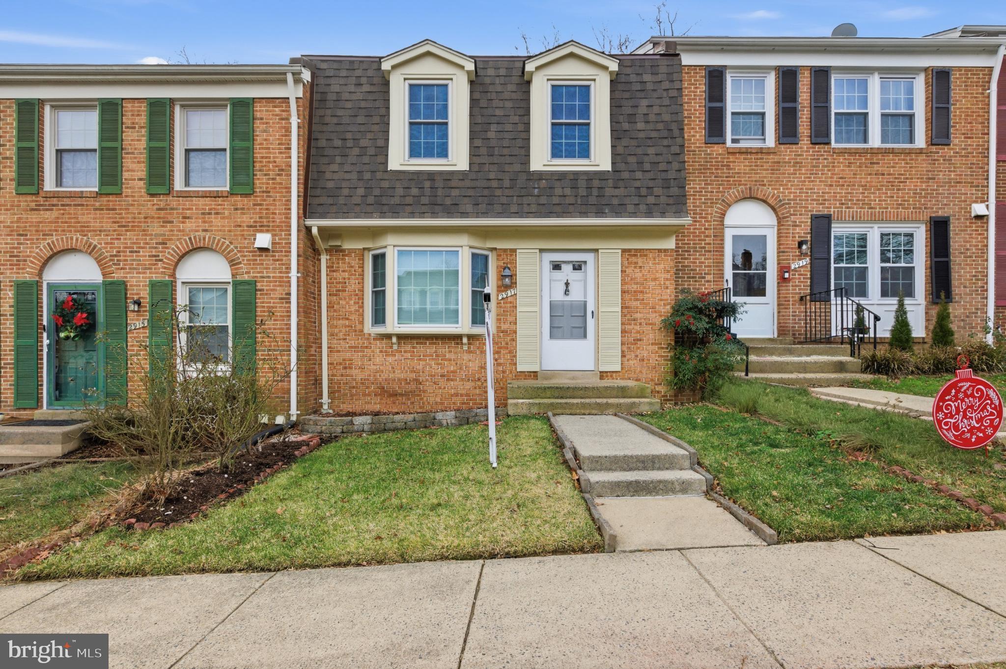 2917 Seminole Road Woodbridge, VA 22192 - Photo 2 of 44 Charming brick townhouse with inviting entry.