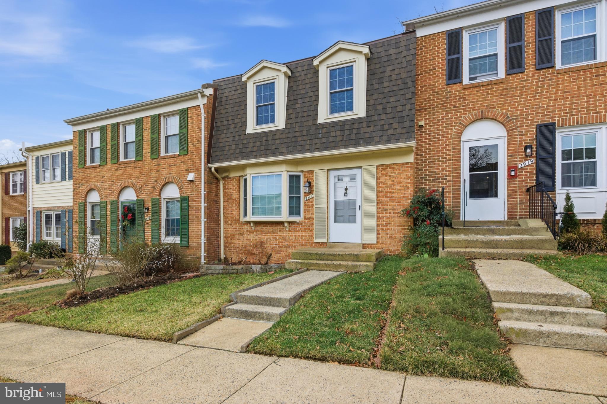 2917 Seminole Road Woodbridge, VA 22192 - Photo 3 of 44 Charming brick townhomes with inviting steps.