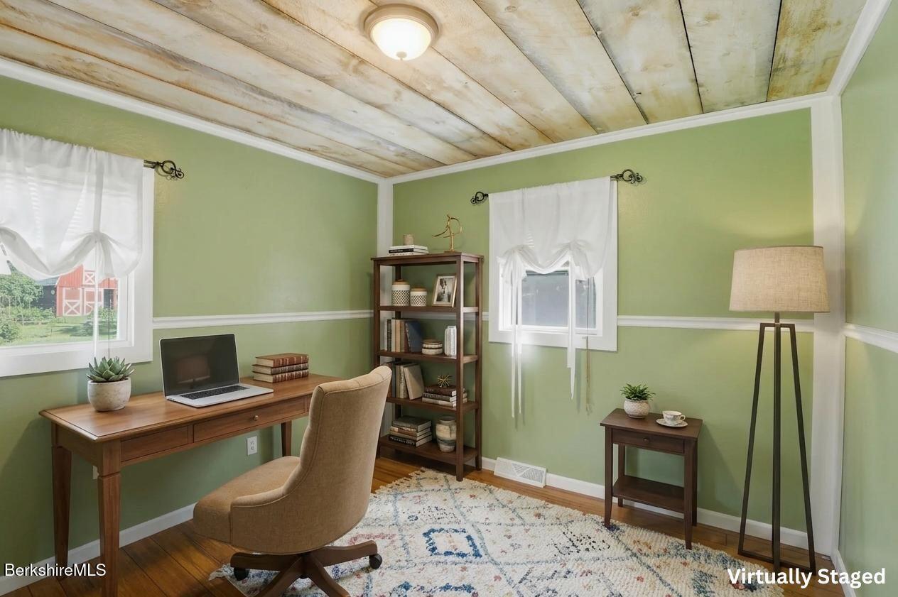 491 Main Road Savoy, MA 01256 - Photo 15 of 35 BONUS ROOM/OFFICE VIRTUALLY STAGED