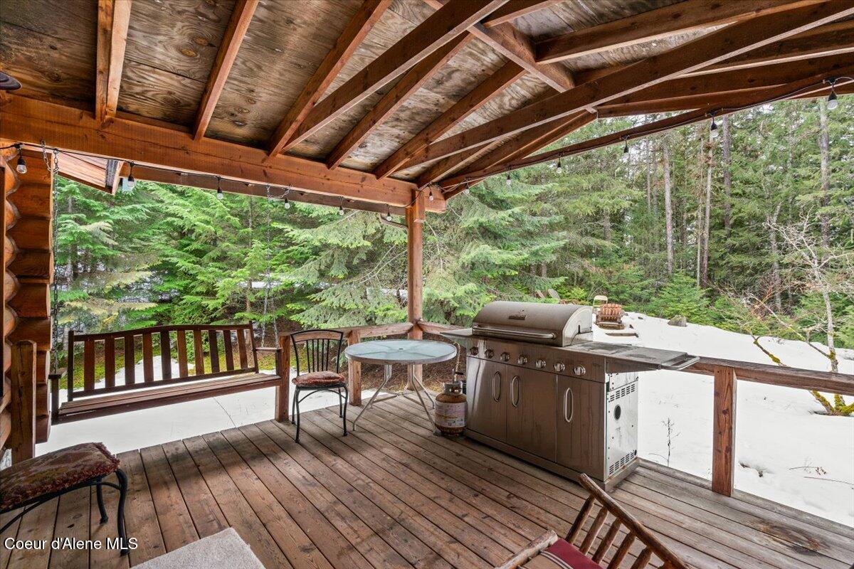382 Fry Creek Road Sagle, ID 83860 - Photo 30 of 38 30-Back deck