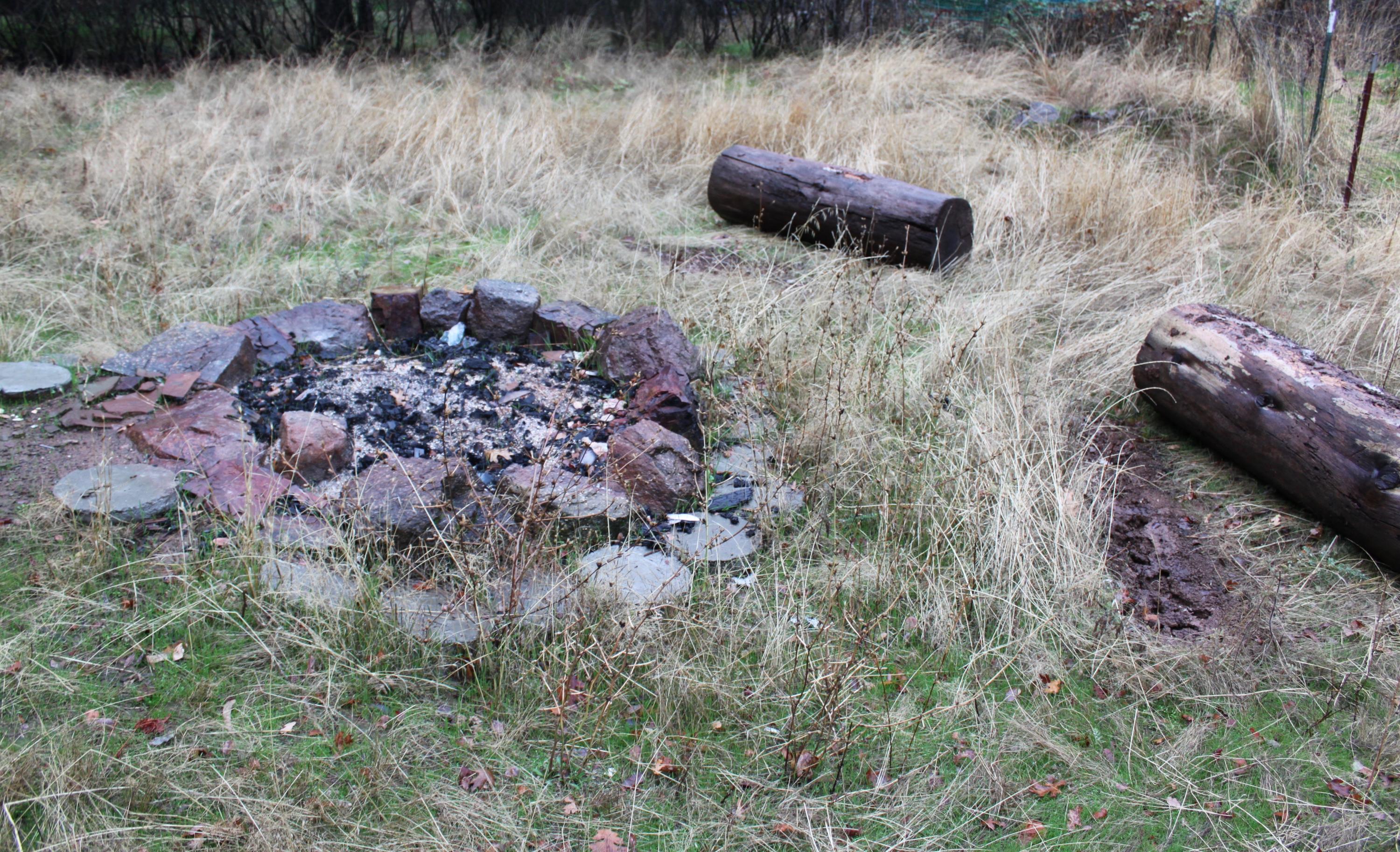 22158 Sunshine Way Redding, CA 96003 - Photo 26 of 29 Fire pit in backyard