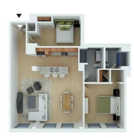 $3,380 | 210 Baronne Street, Unit 1804, New Orleans, LA 70112