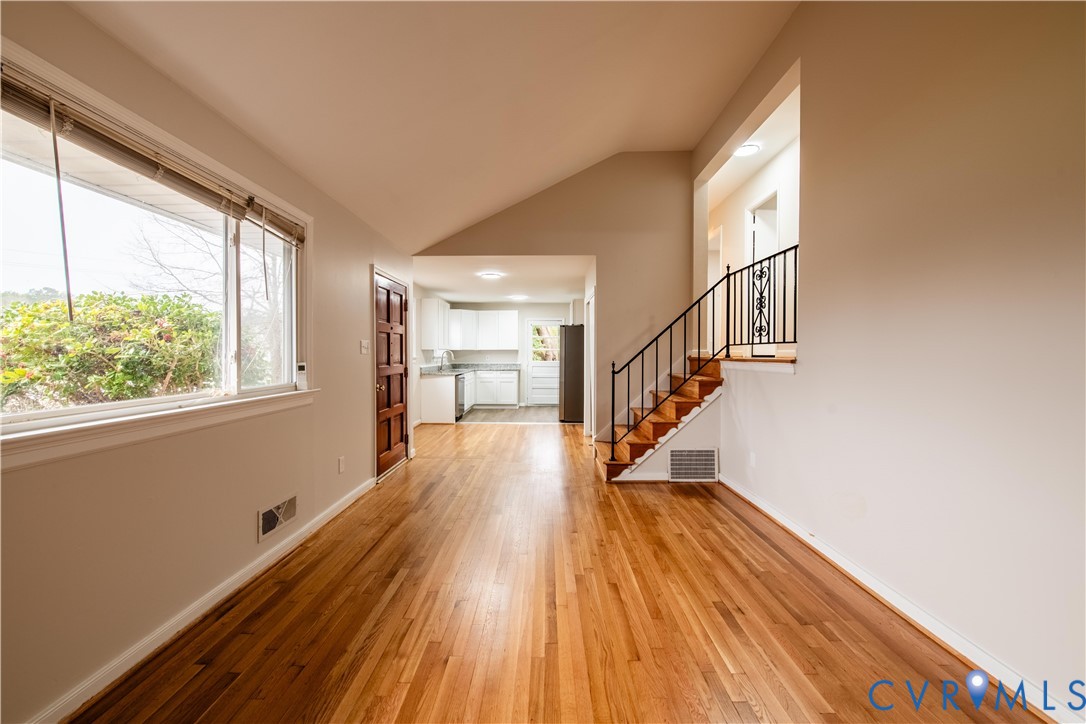 2600 Hungary Road Henrico, VA 23228 - Photo 19 of 43 a view of entryway with wooden floor