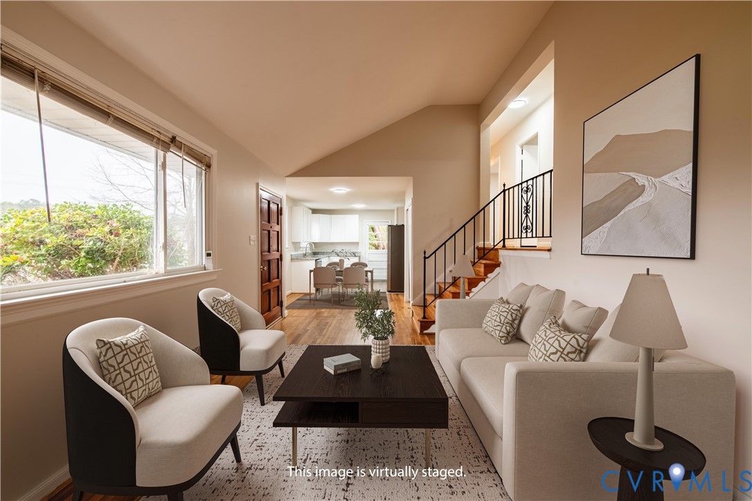 2600 Hungary Road Henrico, VA 23228 - Photo 21 of 43 a living room with furniture and a large window