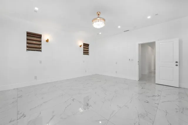 a view of empty room