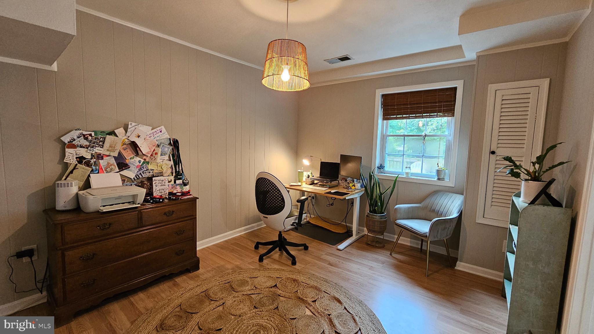 4021 Laurel Road Alexandria, VA 22309 - Photo 25 of 31 a view of a workspace with furniture and a window