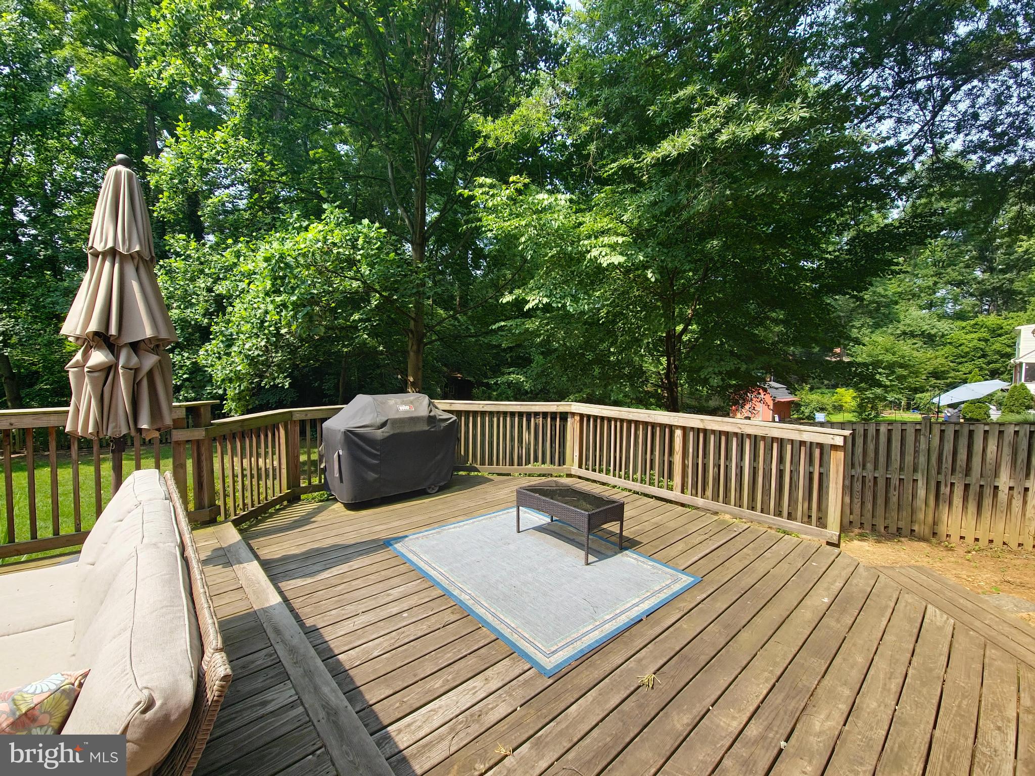 4021 Laurel Road Alexandria, VA 22309 - Photo 28 of 31 a deck view with a seating space