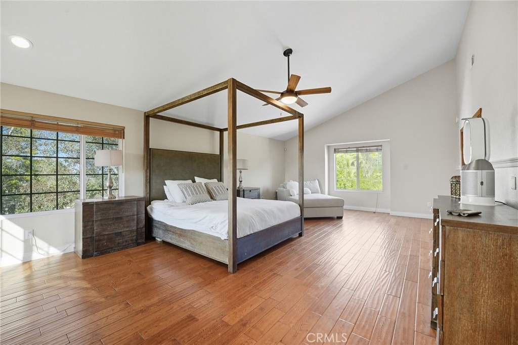 15901 Viewpoint Road Riverside, CA 92504 - Photo 21 of 46 a bedroom with a bed and a window