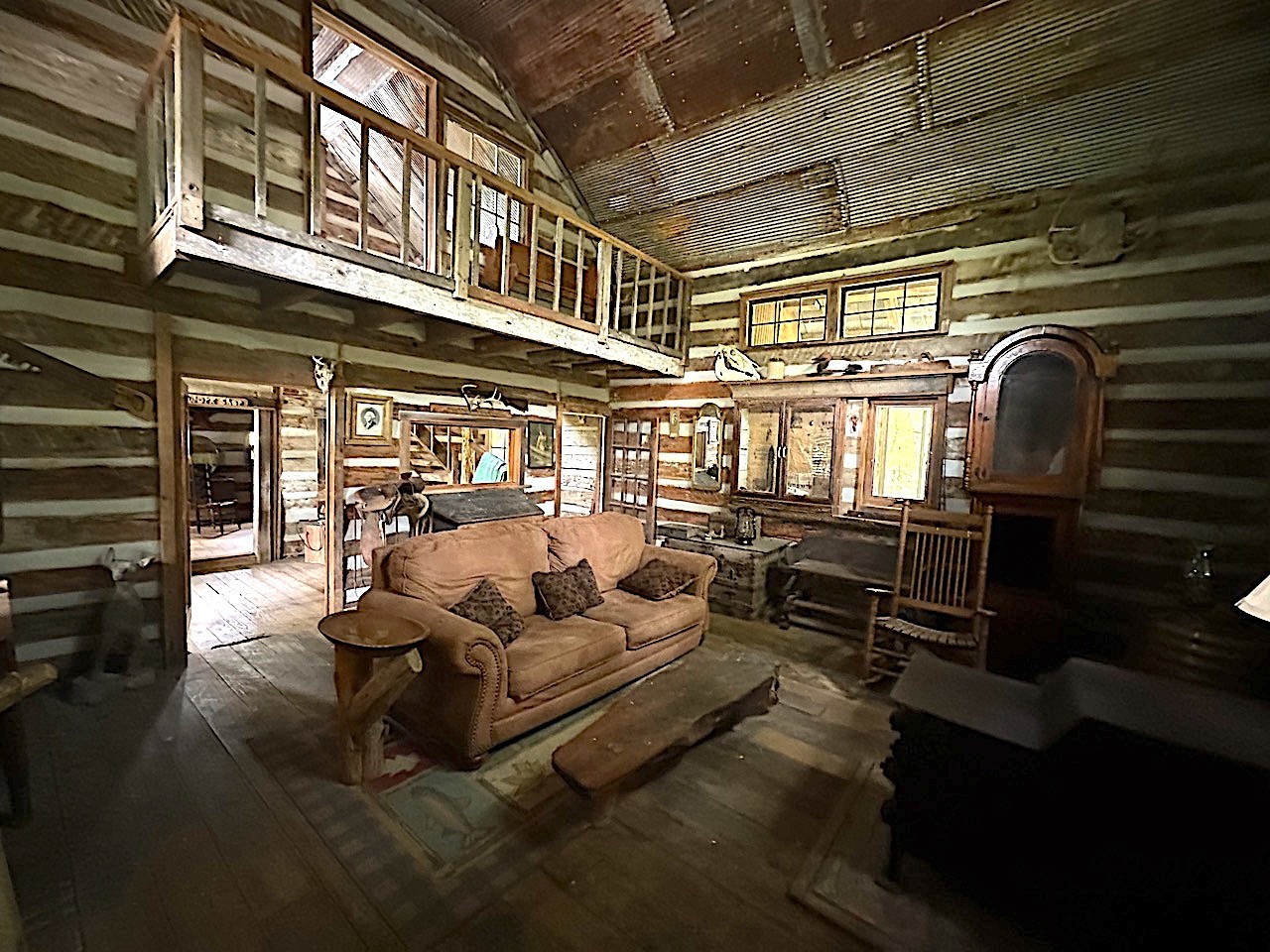 a outdoor space with patio furniture