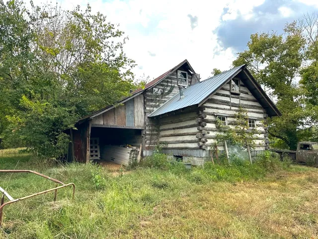 a view of yard with green space