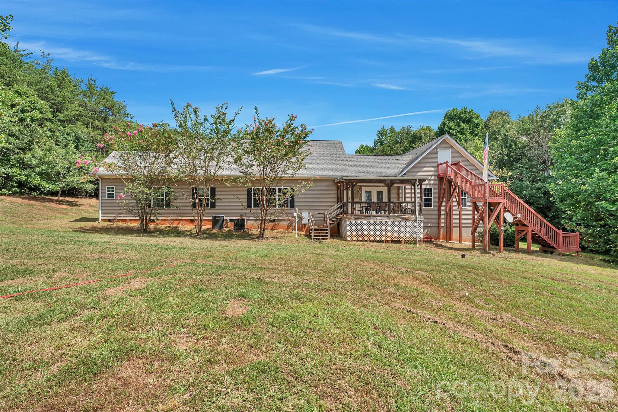 2538 Southside Road Lincolnton, NC 28092 - Photo 33 of 33 a front view of a house with a garden