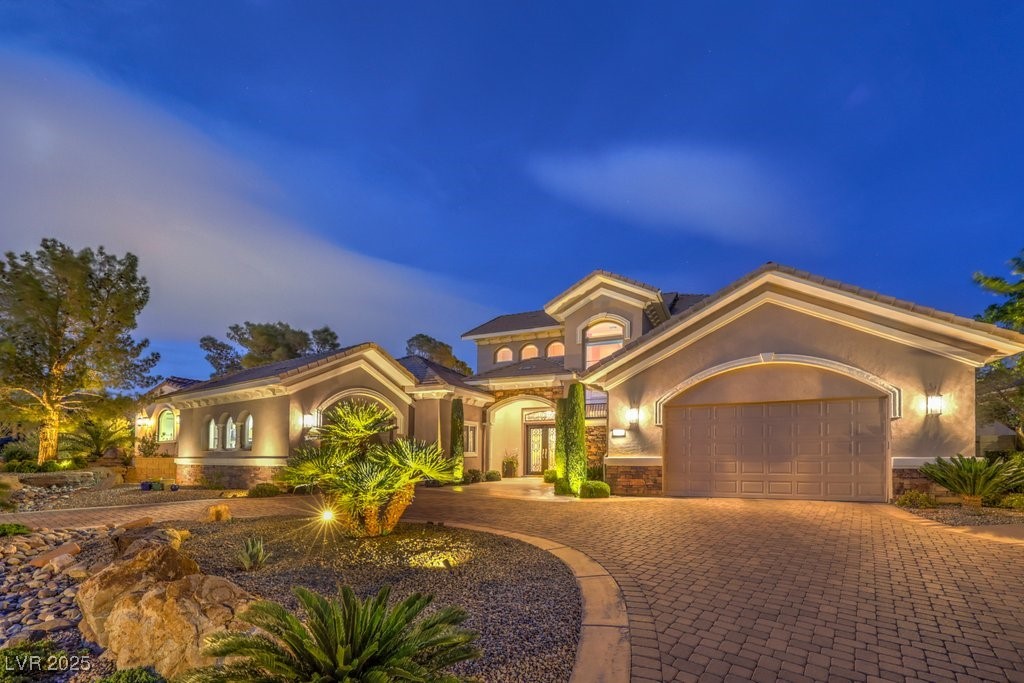 1377 Ruby Sky Court Henderson, NV 89052 - Photo 3 of 61 Mediterranean / spanish house featuring stucco sid