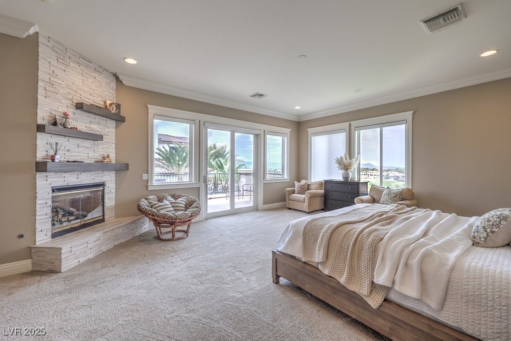 1377 Ruby Sky Court Henderson, NV 89052 - Photo 48 of 61 Stunning Primary Refuge with Fireplace AND VIEWS!