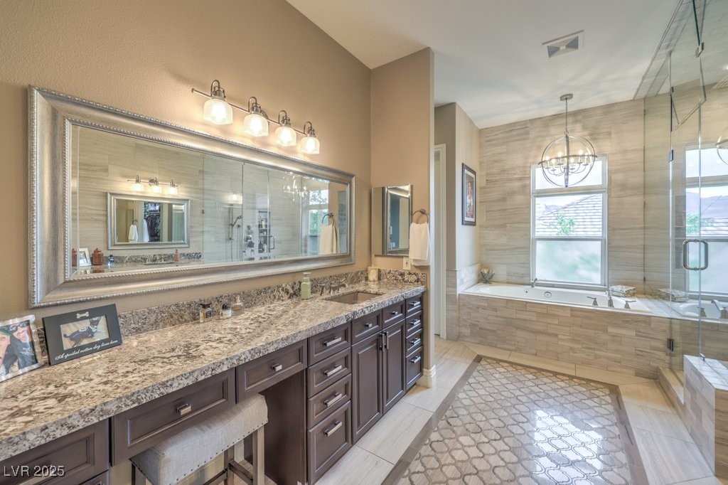 1377 Ruby Sky Court Henderson, NV 89052 - Photo 52 of 61 Primary Bathroom - Come and Relax