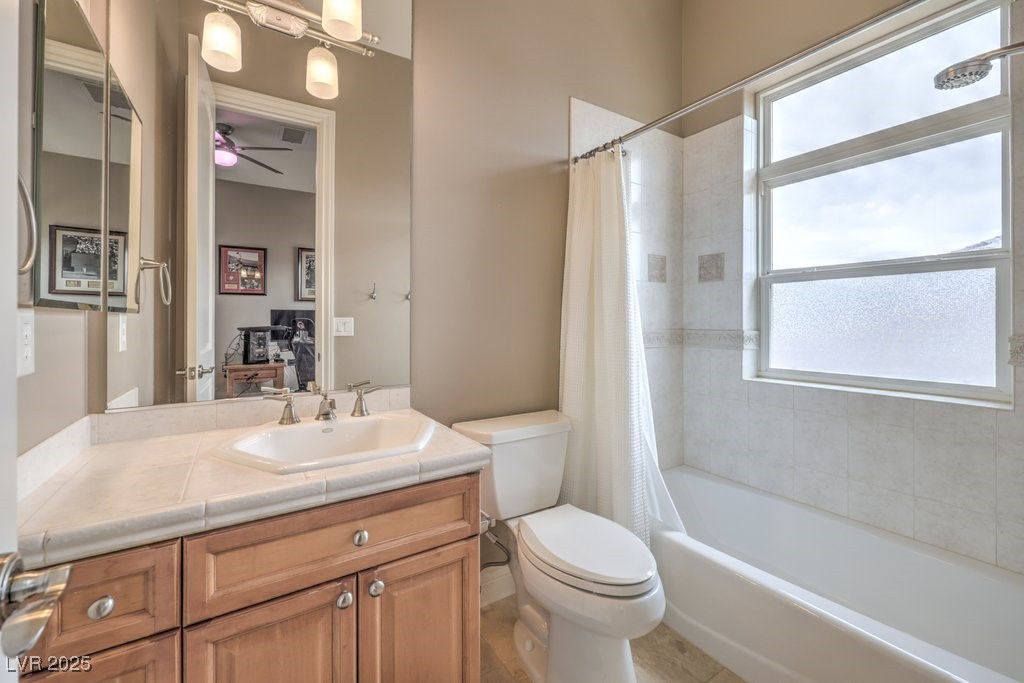 1377 Ruby Sky Court Henderson, NV 89052 - Photo 56 of 61 Full bath ensuite to 4th bedroom (exercise room)