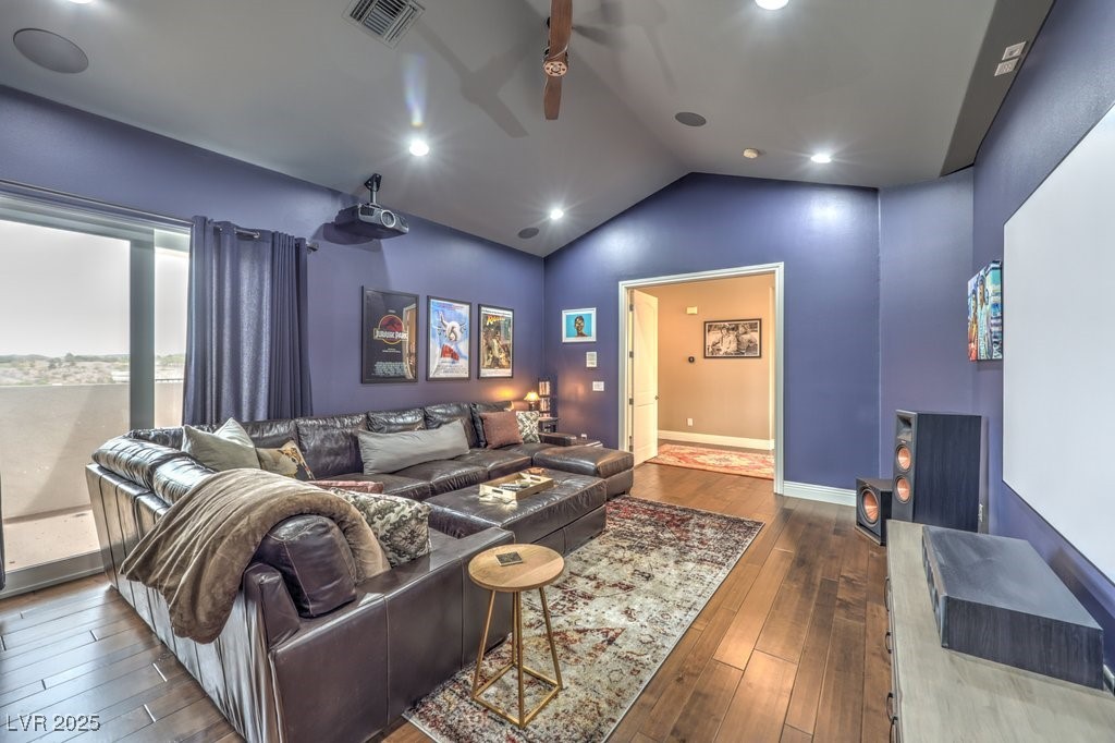 1377 Ruby Sky Court Henderson, NV 89052 - Photo 58 of 61 Media room with balcony