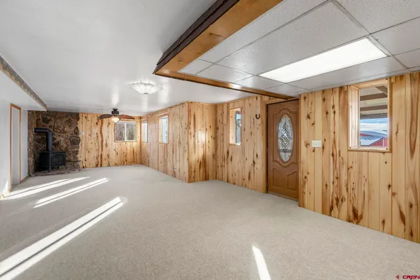 a view of a storage & utility room
