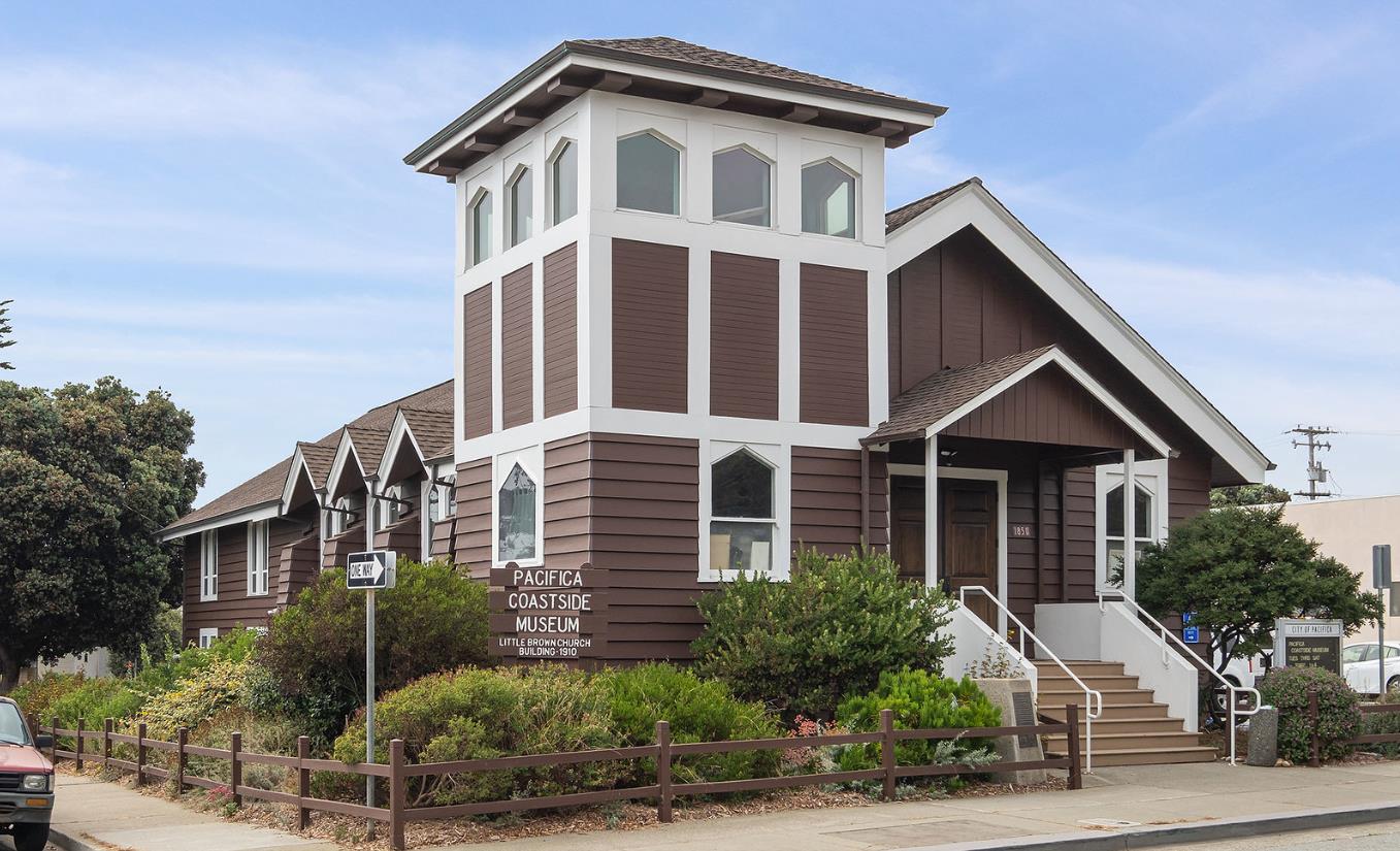 1287 Rosita Road Pacifica, CA 94044 - Photo 59 of 76 a front view of a house with a yard