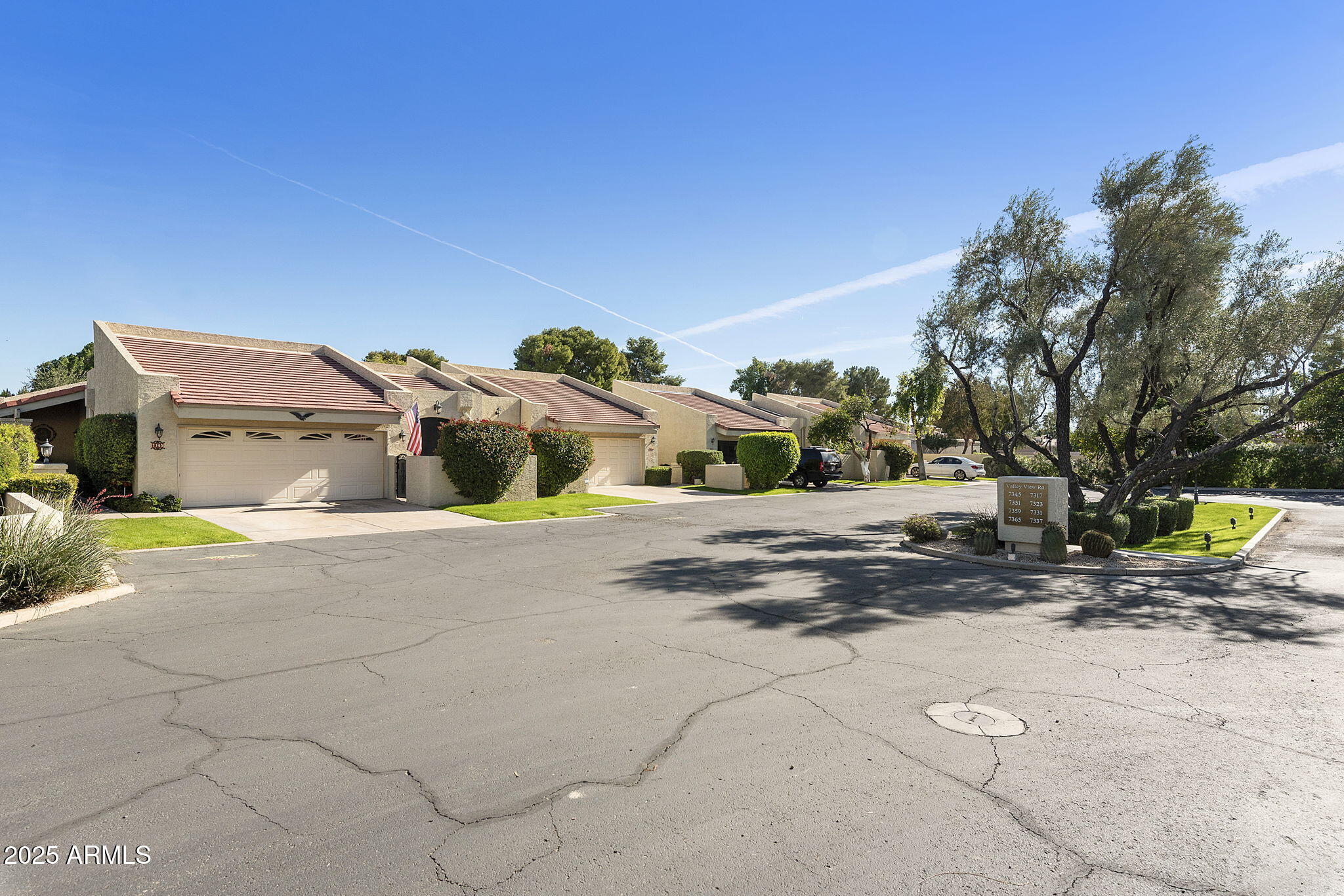 7365 East Valley View Road Scottsdale, AZ 85250 - Photo 42 of 45 a view of a street with a fire pit