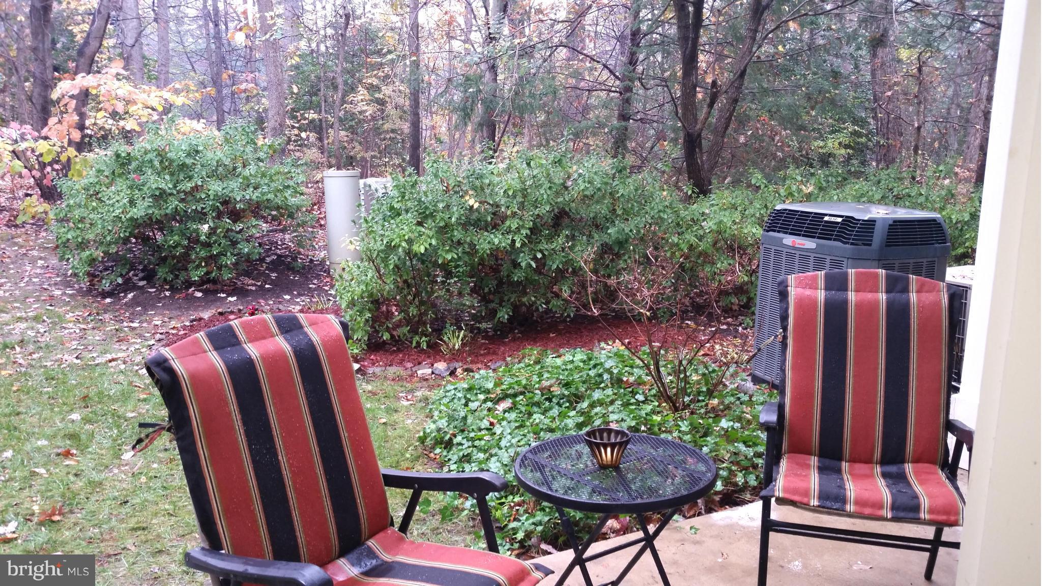 1305 Windleaf Drive, Unit G Reston, VA 20194 - Photo 11 of 27 View from Living Room Patio
