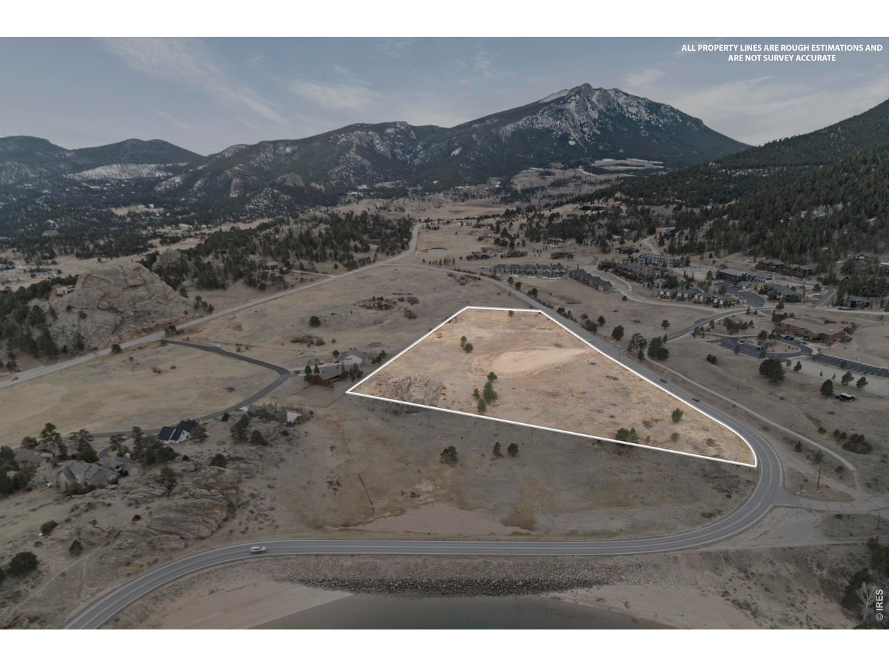 0 Raven Rock Road Estes Park, CO 80517 - Photo 18 of 19 a view of wooden floor and a mountain view