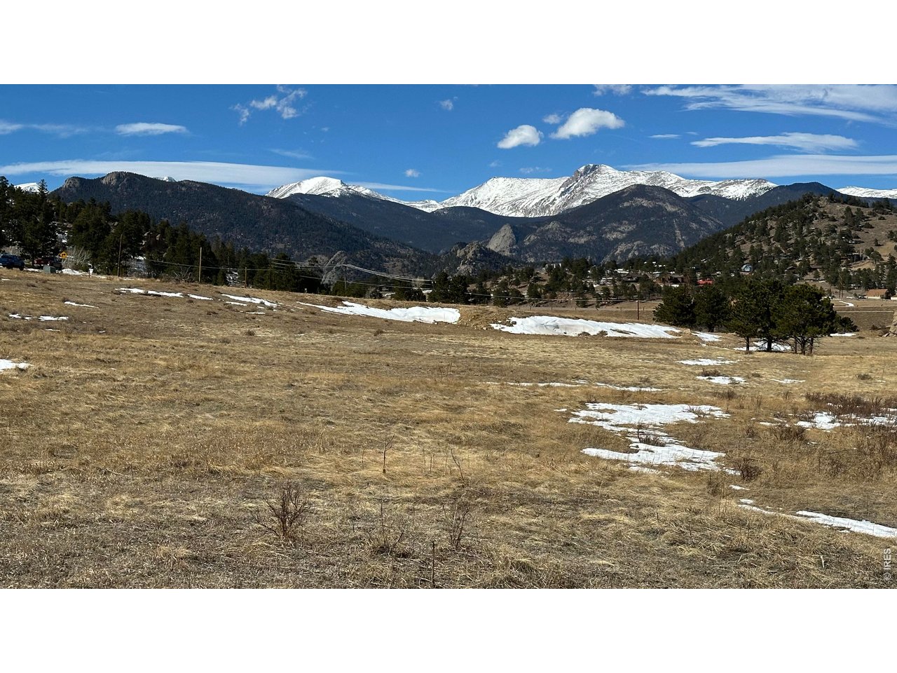0 Raven Rock Road Estes Park, CO 80517 - Photo 3 of 19 a black and white photo of a lake