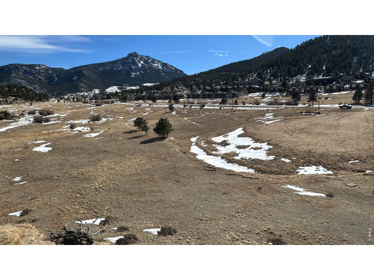 0 Raven Rock Road Estes Park, CO 80517 - Photo 7 of 19 a black and white photo of a lake