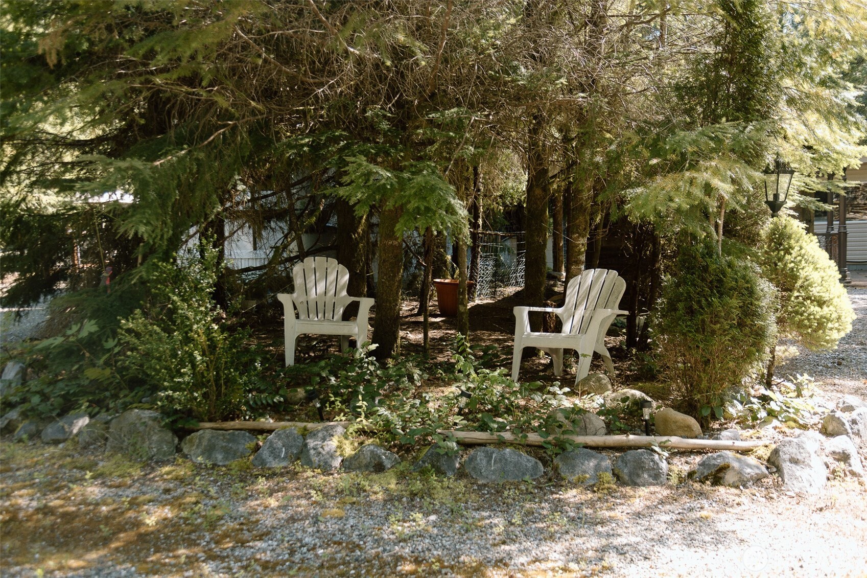 32 4 Branch Circle Maple Falls, WA 98266 - Photo 12 of 21 a garden view with a seating space
