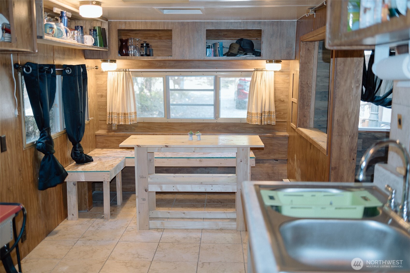 32 4 Branch Circle Maple Falls, WA 98266 - Photo 6 of 21 a view of a kitchen with furniture and windows