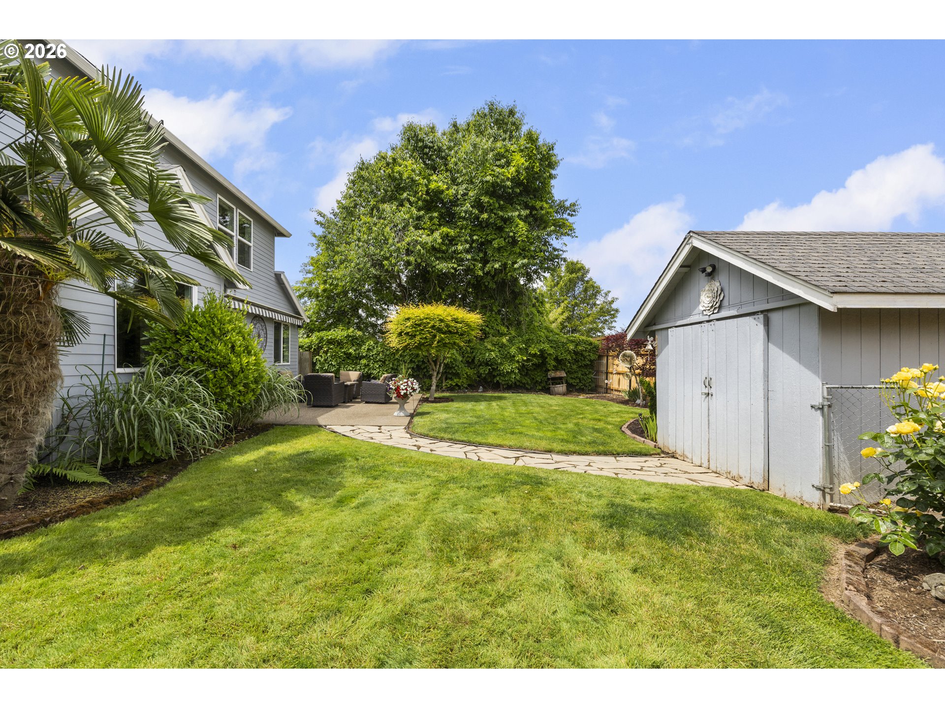 535 Maple Street Mount Angel, OR 97362 - Photo 44 of 48 a view of a house with a yard