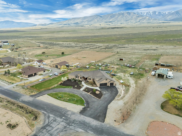 3054 West Ridgeline Road Stockton, UT 84071 - Photo 69 of 88 Overview of rural landscape featuring nearby suburban area and mountains