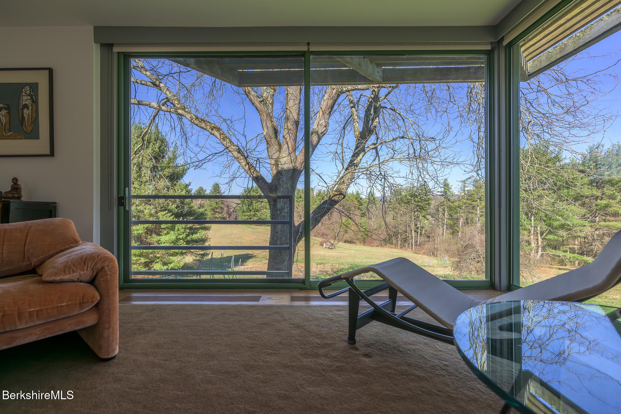 415 Brewer Branch Road New Marlborough, MA 01259 - Photo 15 of 65 a living room with furniture and a window