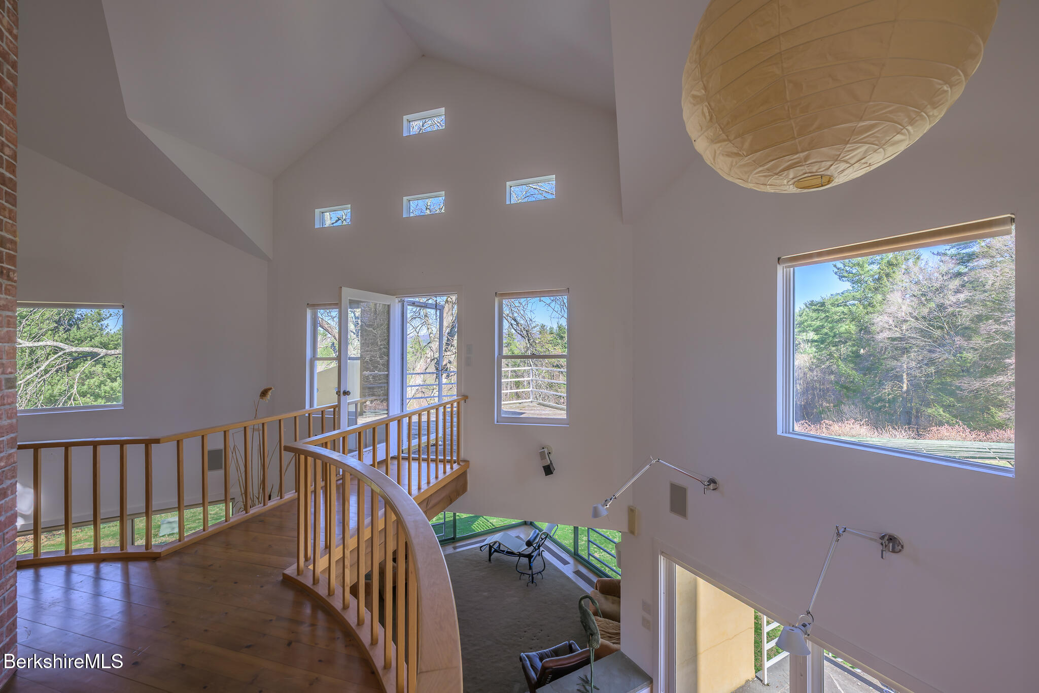 415 Brewer Branch Road New Marlborough, MA 01259 - Photo 28 of 65 a view of entryway with wooden floor and windows