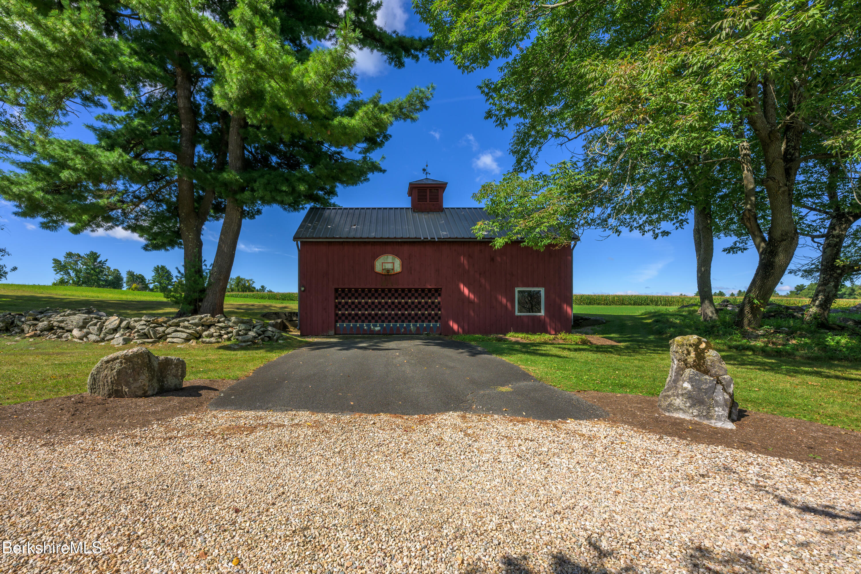 415 Brewer Branch Road New Marlborough, MA 01259 - Photo 3 of 65 a front view of a house with garden