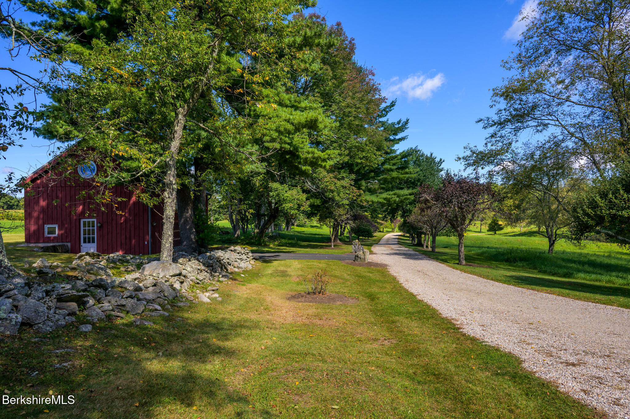 415 Brewer Branch Road New Marlborough, MA 01259 - Photo 58 of 65 a view of a yard with plants and trees