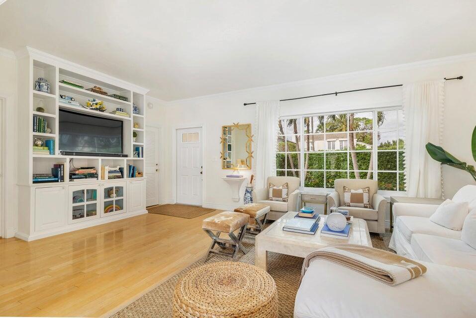 156 Peruvian Avenue Palm Beach, FL 33480 - Photo 6 of 20 a living room with furniture and a flat screen tv