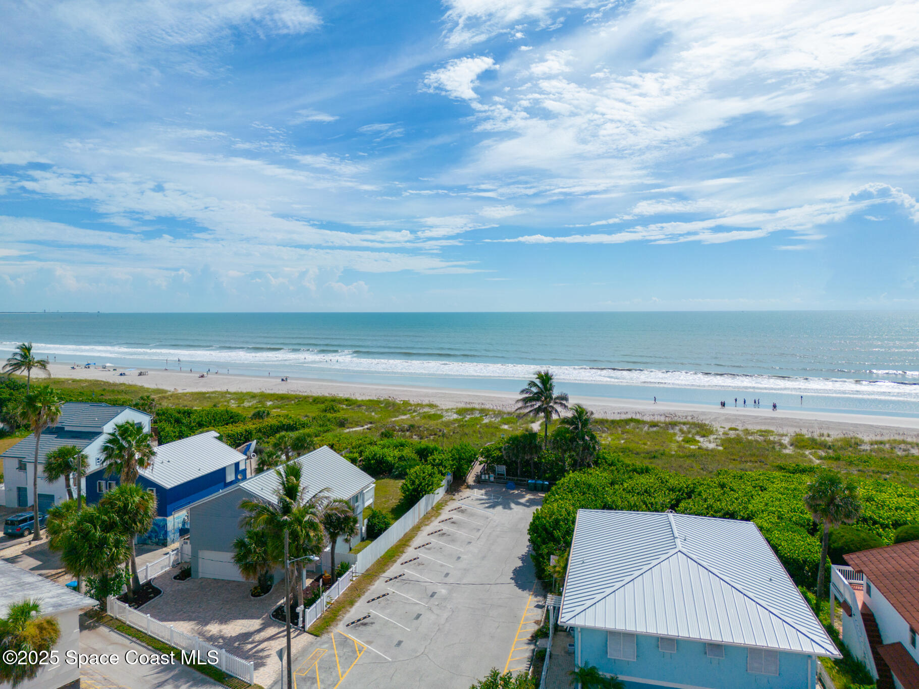 8156 Ridgewood Avenue Cape Canaveral, FL 32920 - Photo 17 of 53 a view of an outdoor space with and ocean view