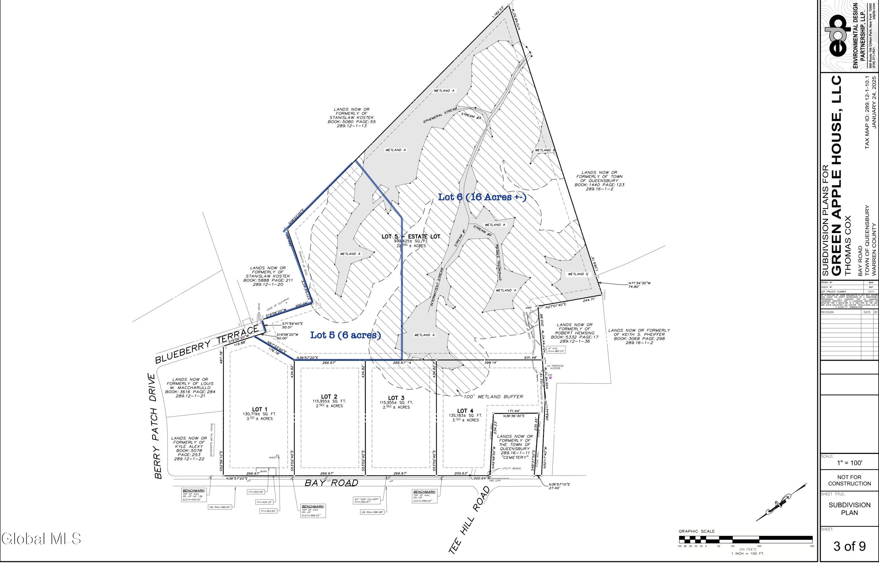 10.4 Bay Road, Unit LOT 3 Queensbury, NY 12804 - Photo 2 of 4 Cox Green Apple Estate Lot subdivision l
