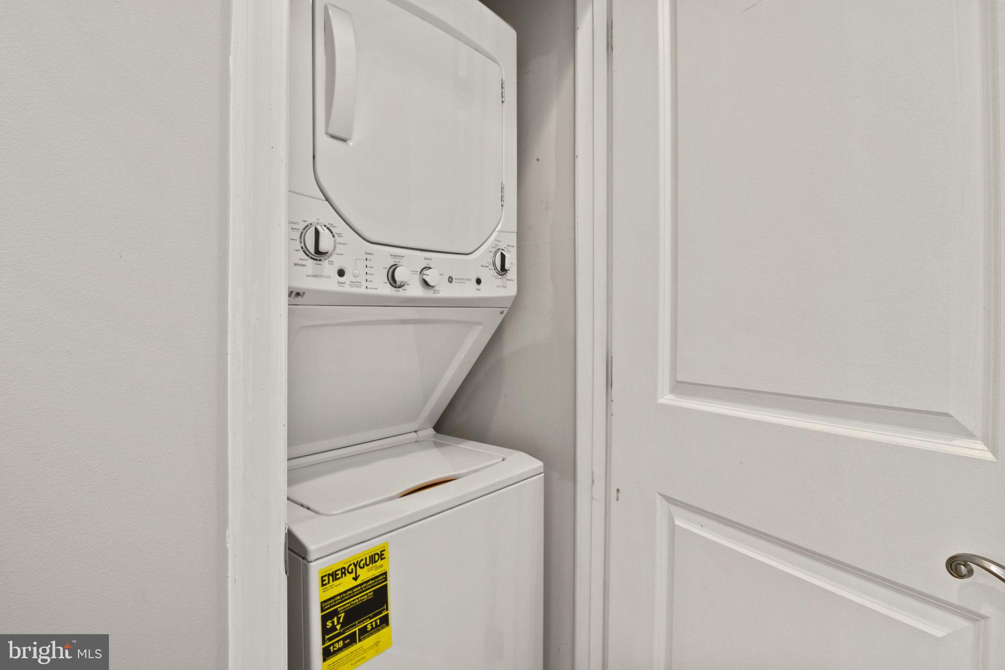 410 15th Street Northeast, Unit 22 Washington, DC 20002 - Photo 14 of 27 a utility room with dryer and washer