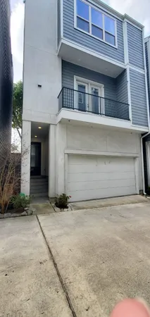 a view of front door of house
