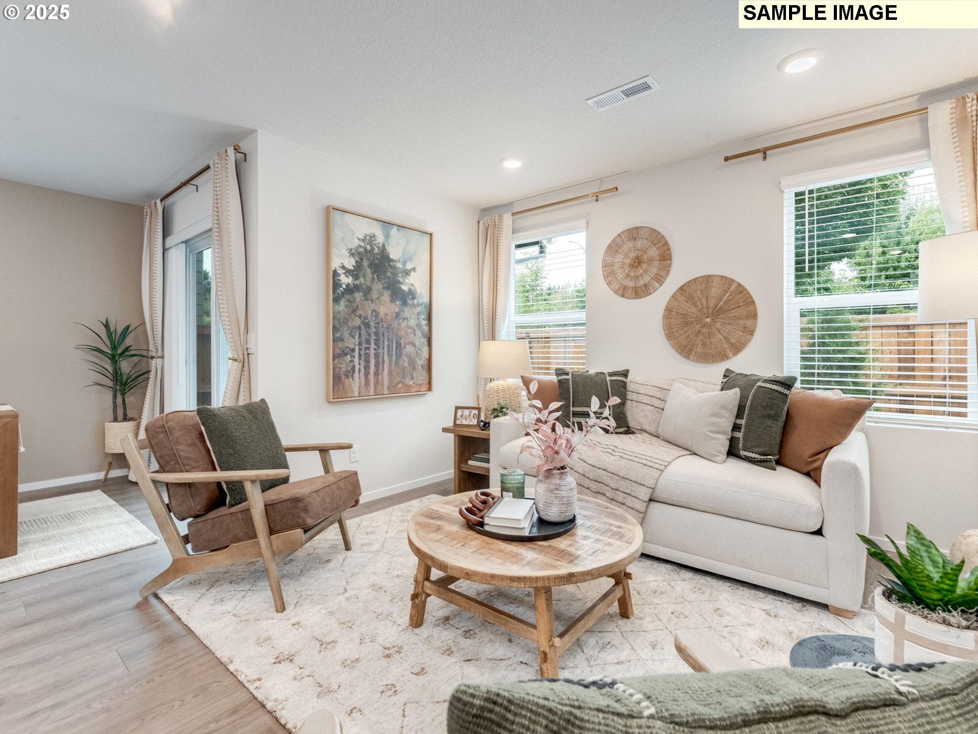 1105 Southeast 194th Place Camas, WA 98607 - Photo 10 of 26 a living room with furniture and a large window