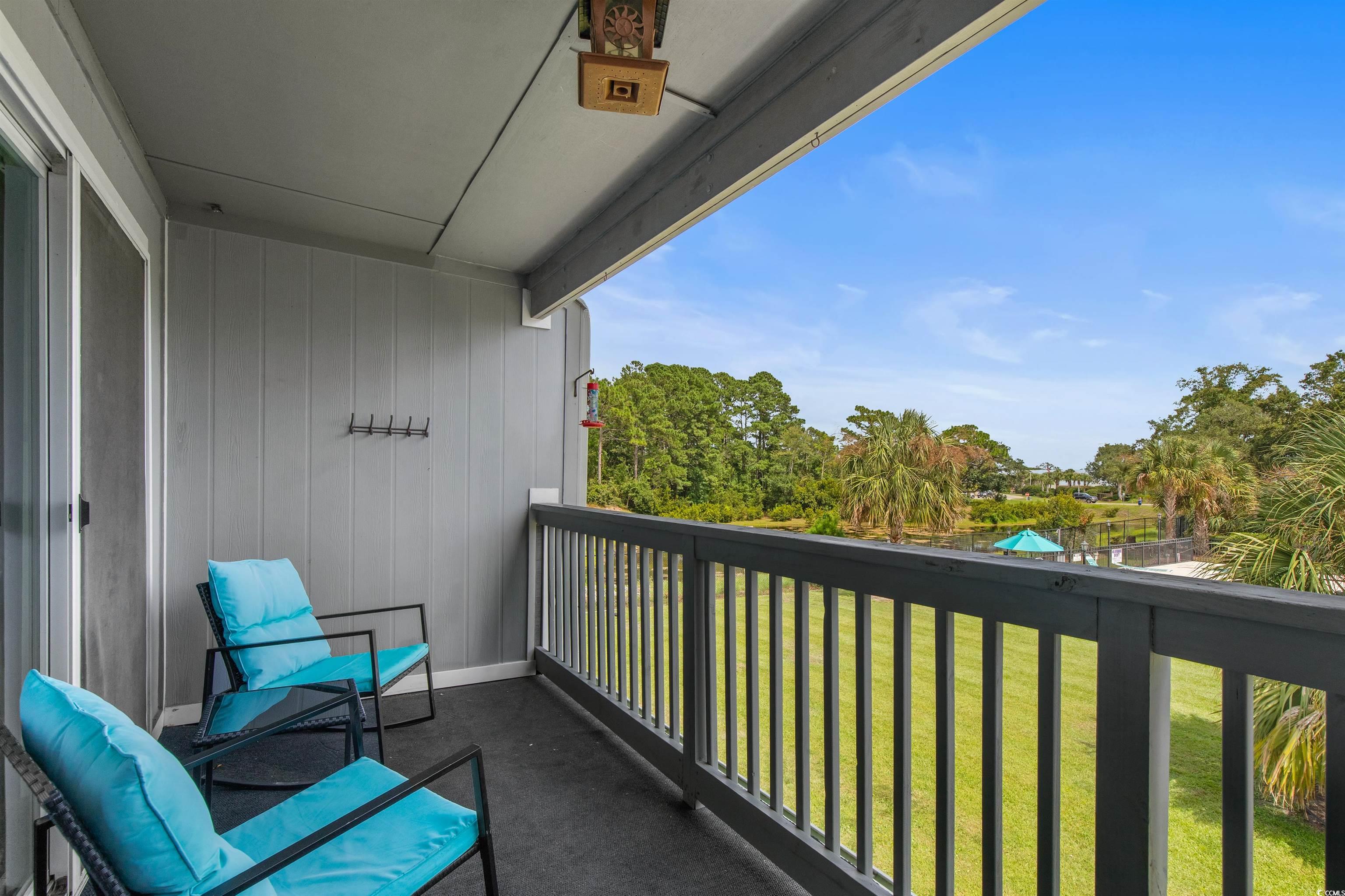 1850 Colony Drive, Unit 3D Surfside Beach, SC 29575 - Photo 24 of 38 View of balcony