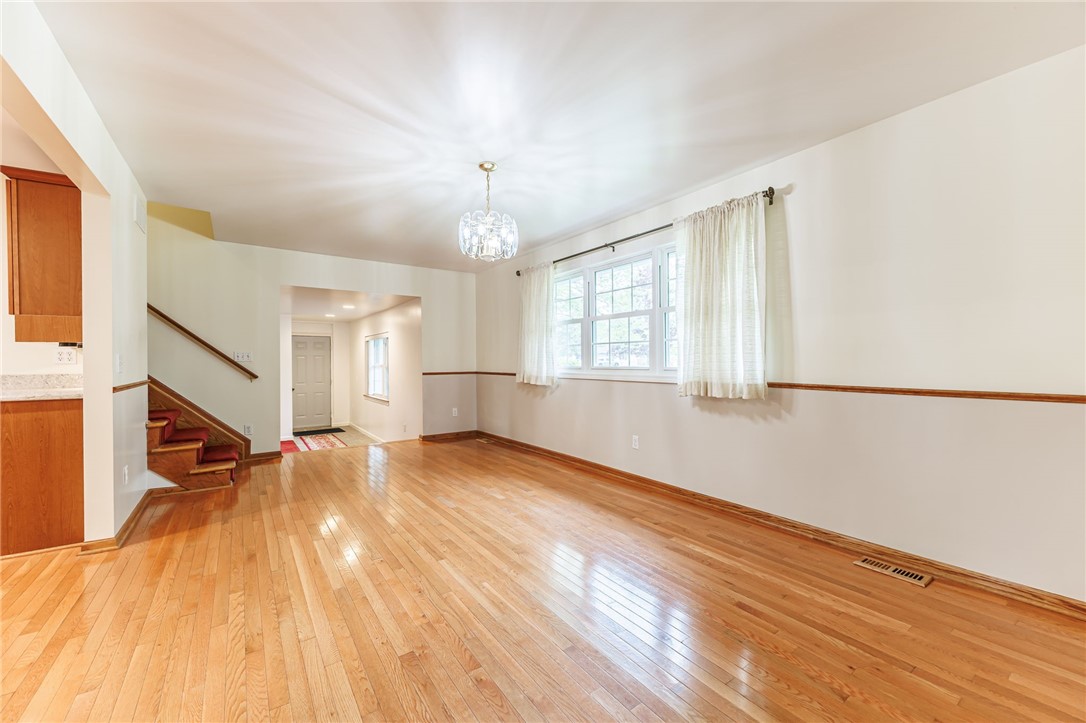 53 Guildhall Road Rochester, NY 14623 - Photo 4 of 35 Large Dining Room with beautiful hardwood floors