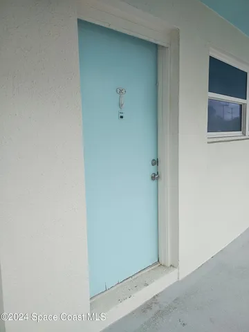 a view of door