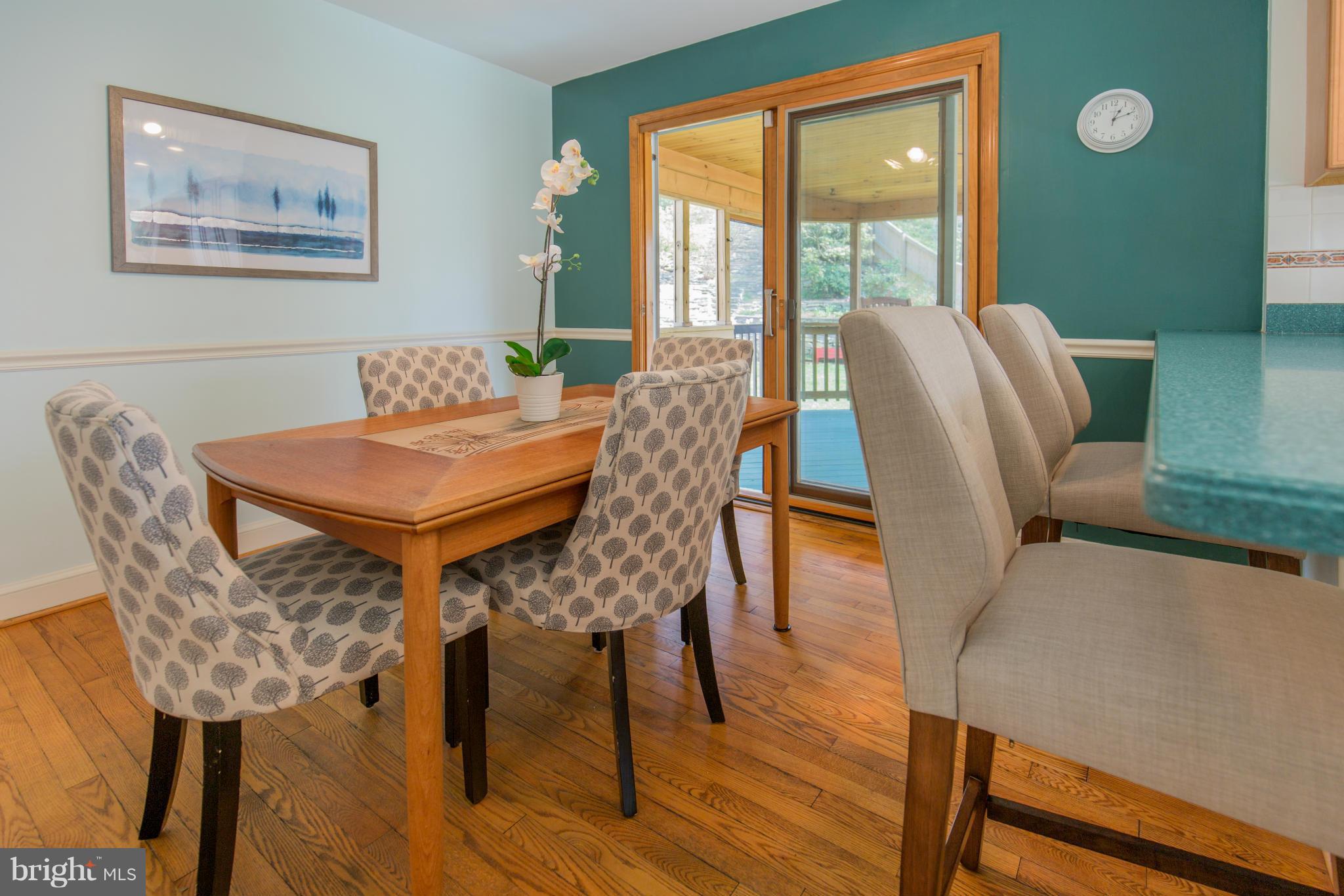 9601 Lorain Avenue Silver Spring, MD 20901 - Photo 9 of 30 a view of a dining room with furniture window and wooden floor
